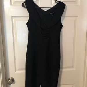 Black cocktail dress